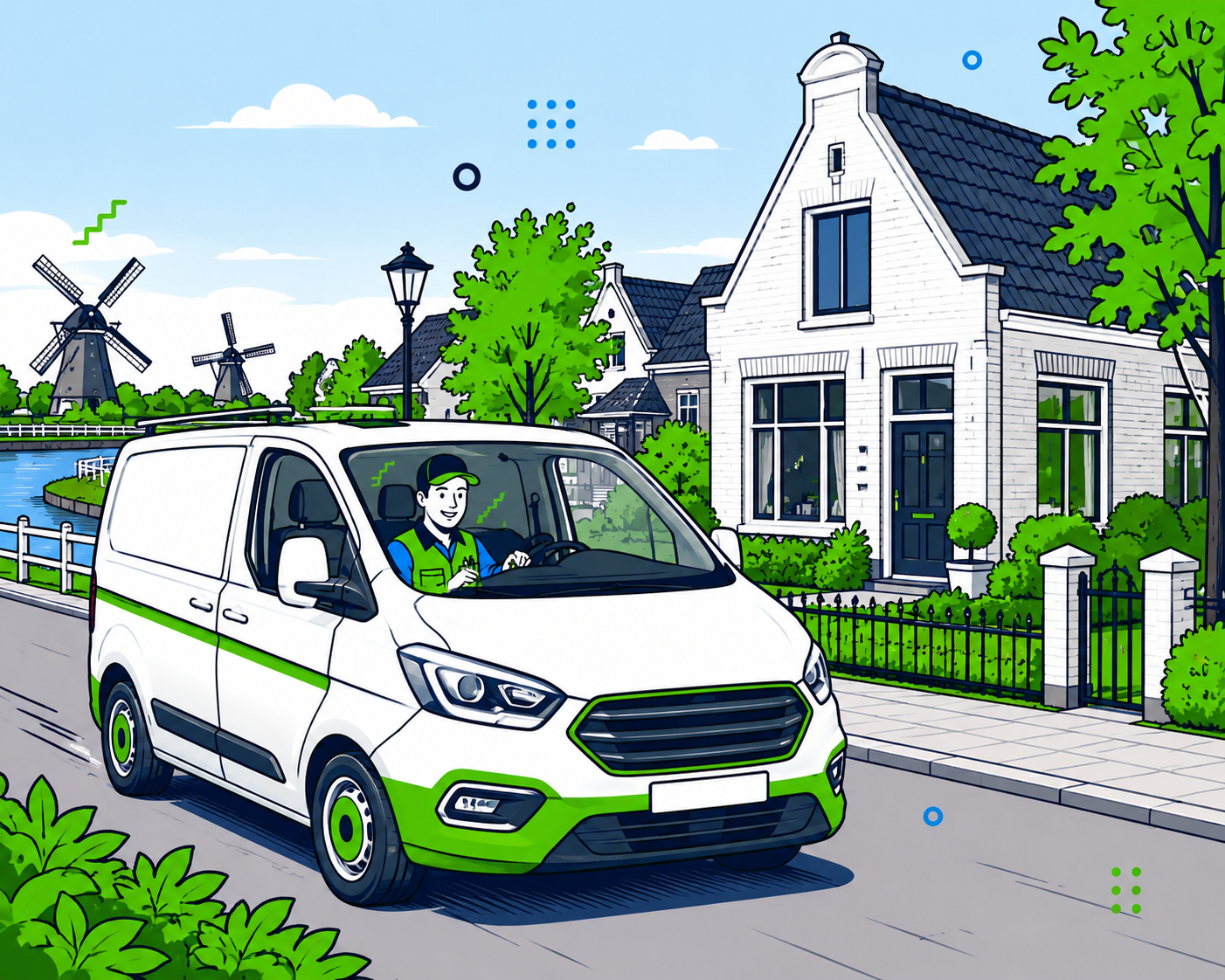 Minder kilometers, minder CO₂